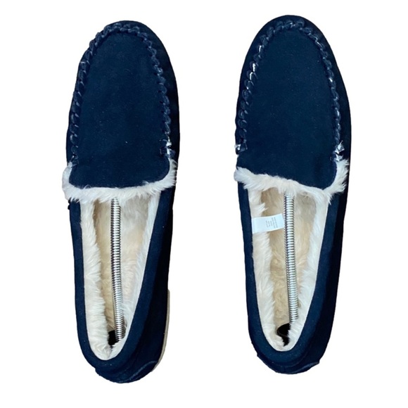 J Crew Suede Leather With Faux Fur Lining - Men’s Size 13 - Picture 6 of 10